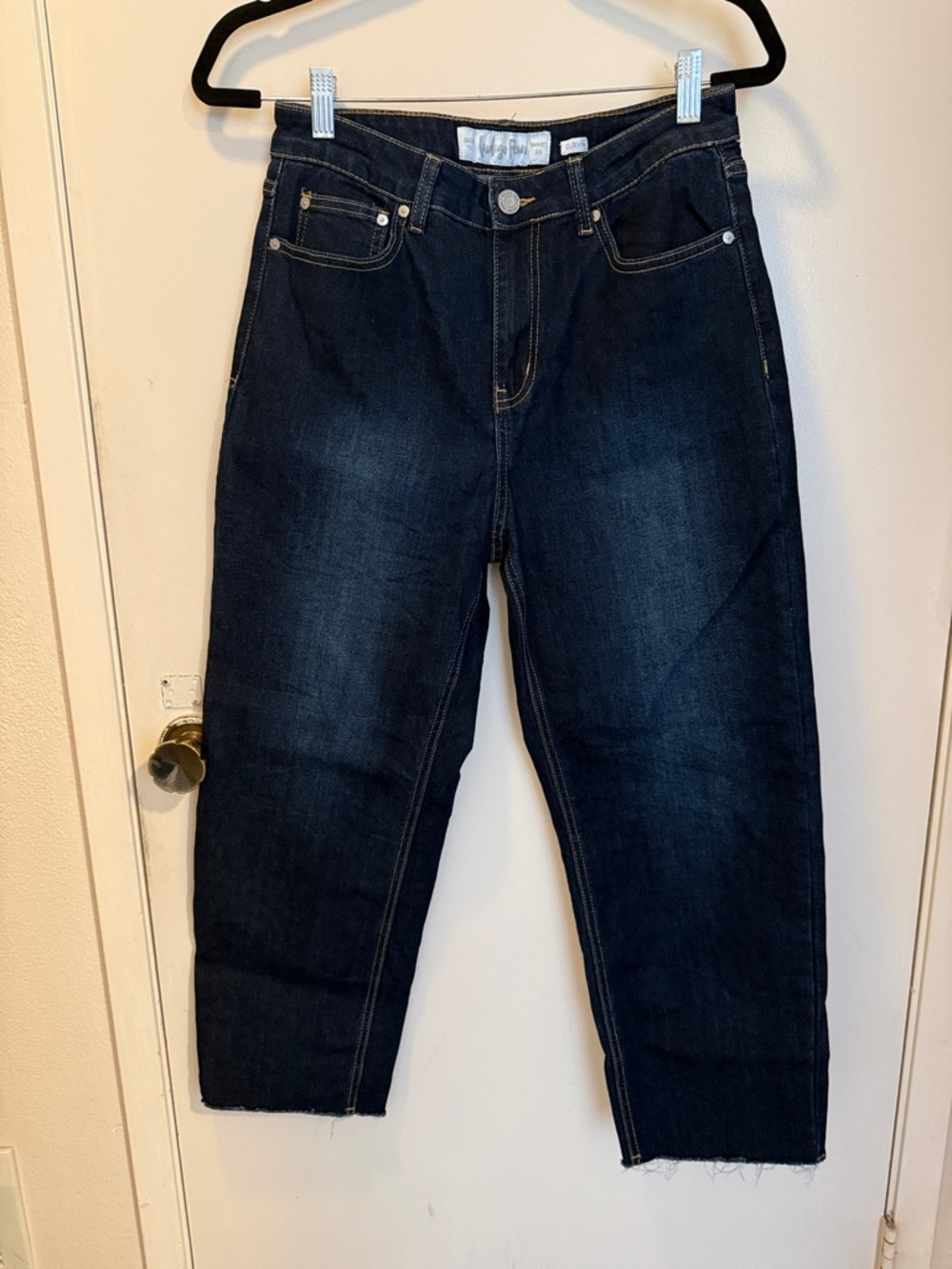 Indigo Rein Dark Blue Boyfriend Jeans
